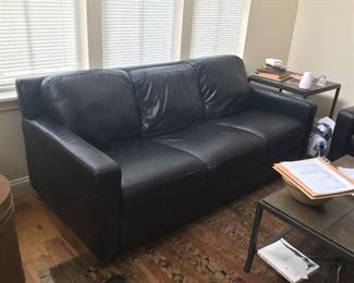 Leather Sofa $400