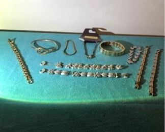 Costume jewelry bracelets 