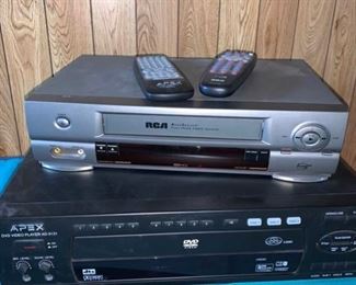 DVD and VCR Players 