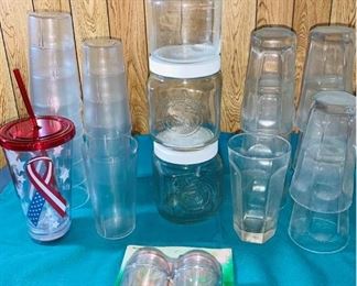 Glasses Jars 