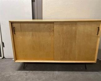 026R MCM Wood  Metal Cabinet