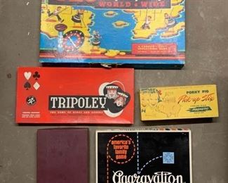 177r Vintage Board Games