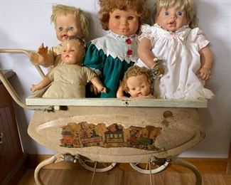 1965 Baby Boo DRC Doll, Pat Secrist Doll & Lissi Doll