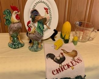 CLEARANCE!   $5.00 now, was $16.00........Napco Chickens (L294)