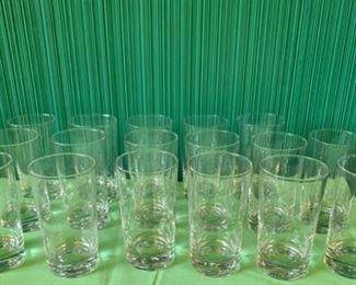 CLEARANCE  !  $6.00 now, was $25.00........17 Glasses, 5" tall (L293)
