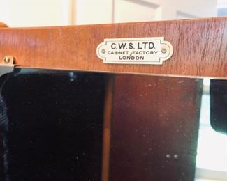 Deco Walnut wardrobe C.W.S. LTD Cabinet Factory London