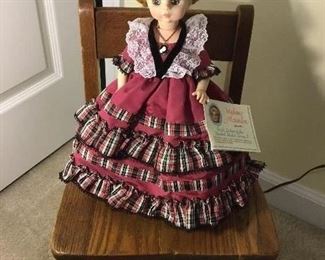Madame Alexander First Ladies doll “Betty Taylor Bliss” hostess of President Zachary Taylor