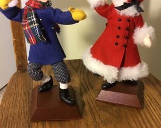 Simplich Christmas character dolls 