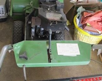 Sears Craftsman Mower 50" cut; 20V twin w/yard vacuum