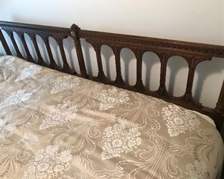 Vintage king size bed