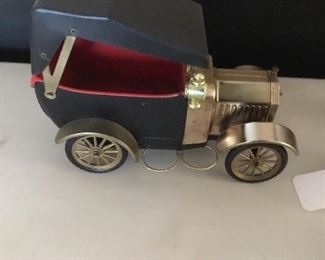 antique car music box