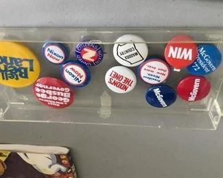 Politcal buttons