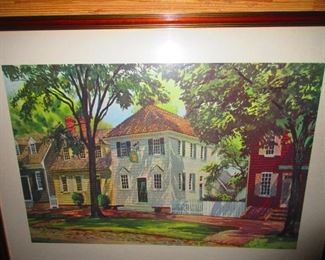 Williamsburg Watercolor  $150