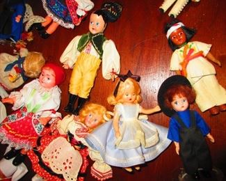 Vintage Dolls $6-$15 each