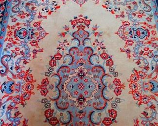 Hand Knotted Rug $350