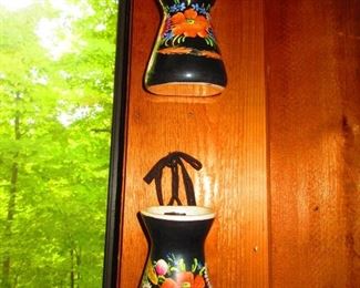 Wall Pockets/Vases $8 each