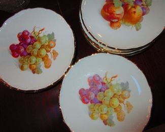 Czech Fruit Plates $40/group