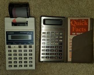 Texas Instruments, calculators 
