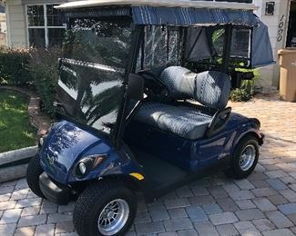 gas golf cart, yamaha