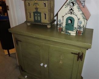 Small Sideboard - Copper Top Birdhouses