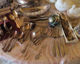 Sterling - Silver Plate Flat ware
