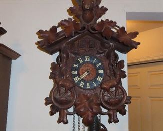 Large Vintage CooCoo Clock