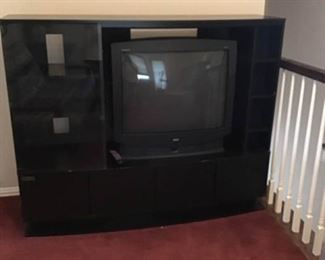 Black Entertainment Center and TV