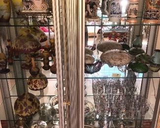 Murano turtles, steins, galle style glass