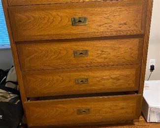 5 Drawer Dixie Campaign Chest