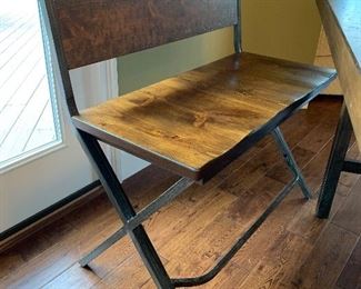 4. Bar Height Dining Table with single Bench $350.   table - 60" x 36" 36" tall - bench 38" 17" 42" tall seat 25" tall