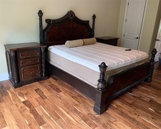 11. Grand Tempurpedic King Size Bed with adjustable frame INCREDIBLE $2500               81" x 90" x 70" tall 