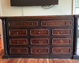 13. Large Dresser Master Bedroom $900                            76" x 24" x 42" tall 