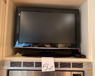 56. 22" television Flatscreen $75