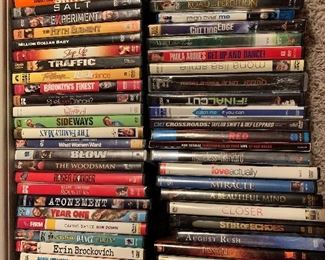 93. Lot of 40-50 DVDs $75