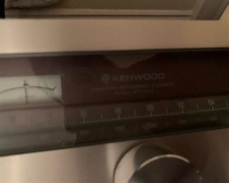 142. Old Kenwood Receiver and Monster Power Plug $85