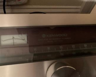 142. Old Kenwood Receiver and Monster Power Plug $85