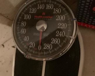148. Electronic Dartboard and Healthmeter Scale $30