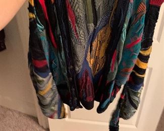 181. Closet with Jackets from North Face, Calvin Klein and more Medium and large womens Coogi! $65
