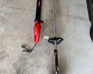 191. Trimmer and gas weed whacker $35