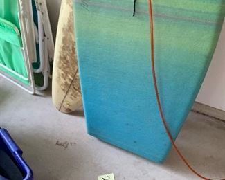 202. Surfboard Boogie Board, planters and more $45