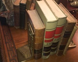 several fine antique books including an 1835 and 1845 edition on Indian Relations during the American Revolution and England during the French Revolution