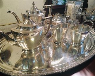 Solid sterling International Tea and Coffee Service