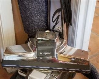 Kirby vacuum with all the attachments contained in a box - $185.00  