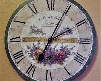 Flower clock - $18.50