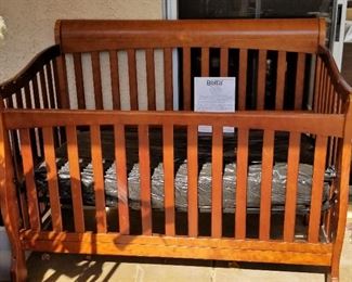 Crib and mattress $125.00