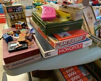 Vintage Board Games and Toys