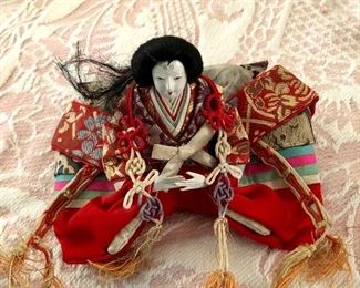 Several Early Japanese Dolls