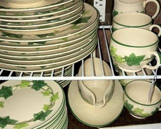 Ivy Franciscan Pottery (some pieces - as is)