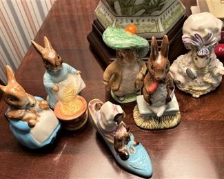 Beatrix Potter's English figurines