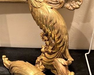 Pair of gold birds